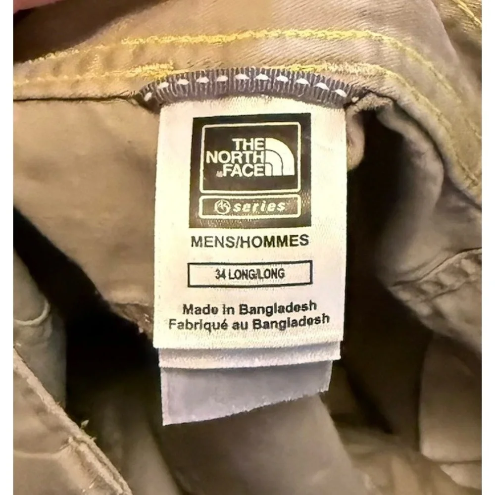 The‎ North Face Cargo Shorts Size 34 Mens Outdoor Hiking Beige